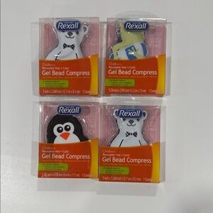 Children's Gel Bead Compress - Penguin, Bear, Duck, Polar Bear